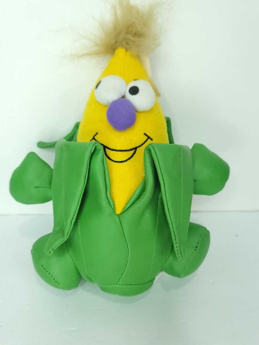 Toy Box Creations Corny Corn on the Cob Plush Vinyl Vegetable Friends Vintage 9"